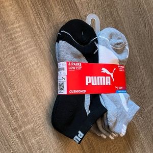 ❌ SOLD ❌Puma socks: 6 pairs NWT